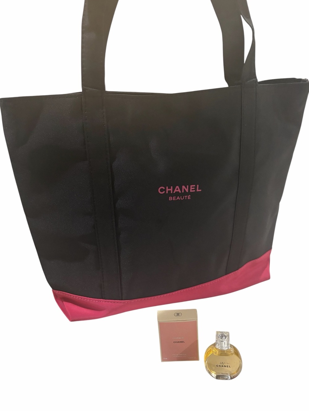 Chanel Chance Perfume Mini Bottle with Tote Bag Great deal firm price! - Picture 2 of 9